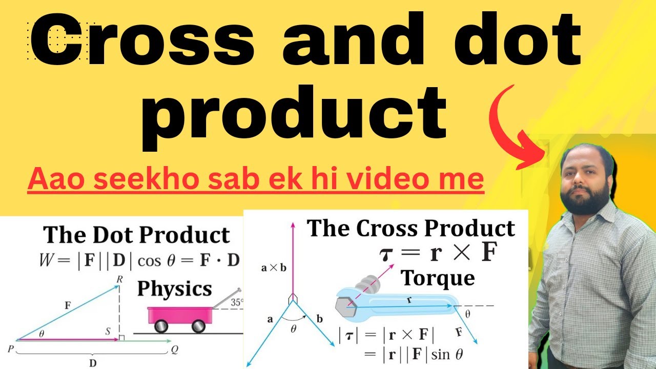 Vector product of two vectors class11 ||dot product of two vectors class11 #vectorclass11physics