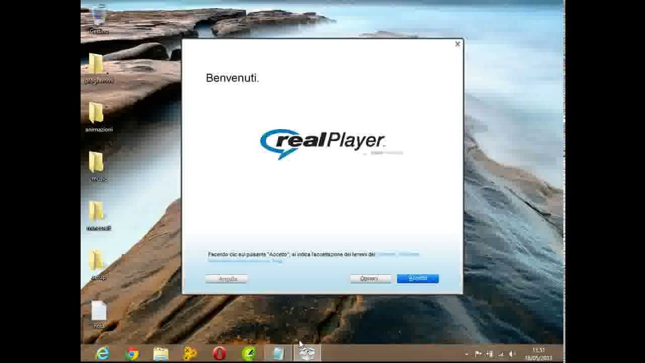come scaricare e installare real player