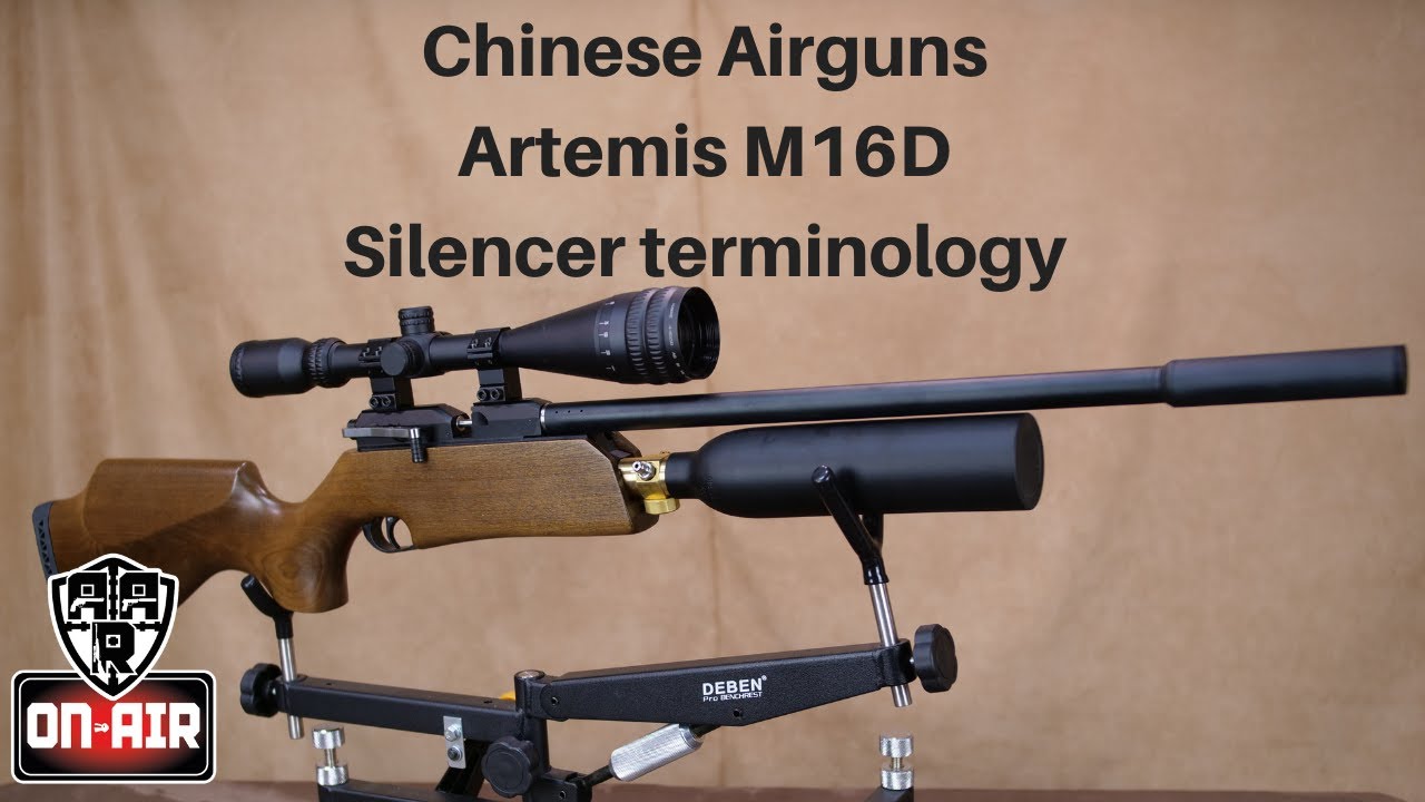 Artemis M16D, Chinese Airguns, Budget Regulator  & What do you call a Silencer