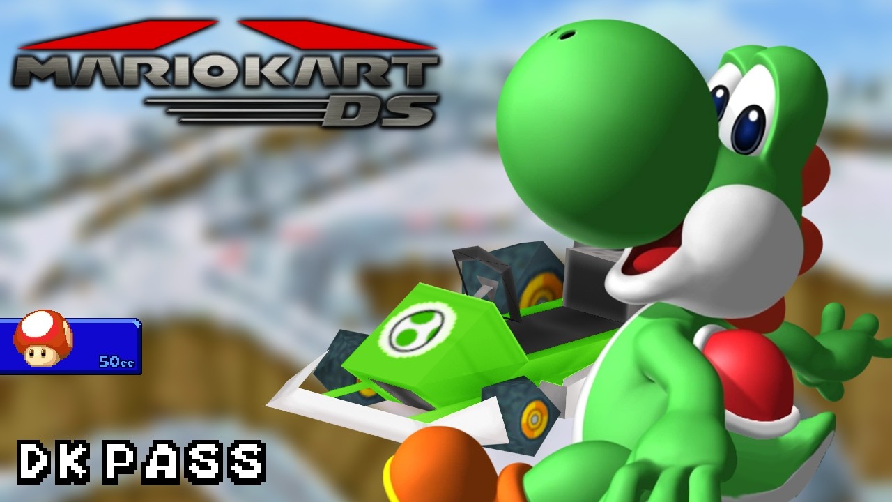 Mario Kart DS - 50cc - Yoshi - Standard YS - DK Pass | Ep. 3785