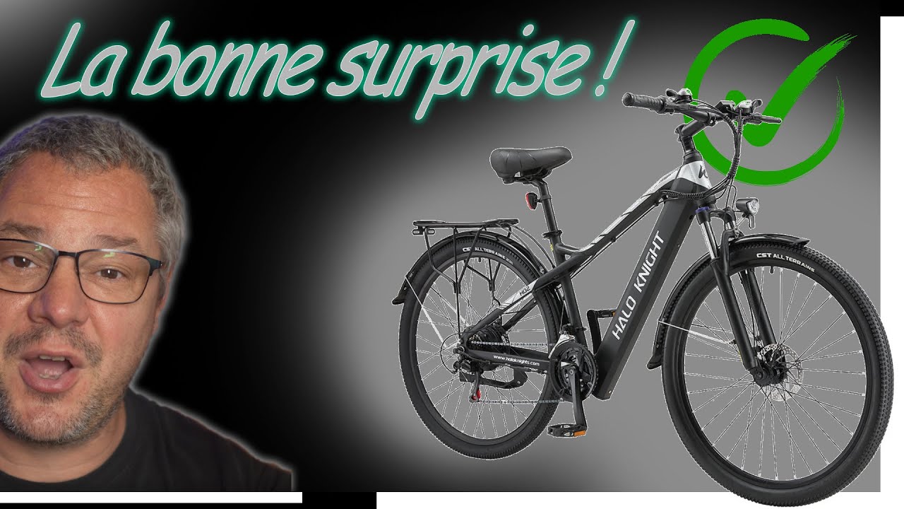 Je teste pour toi un super vélo, HALO KNIGHT H02