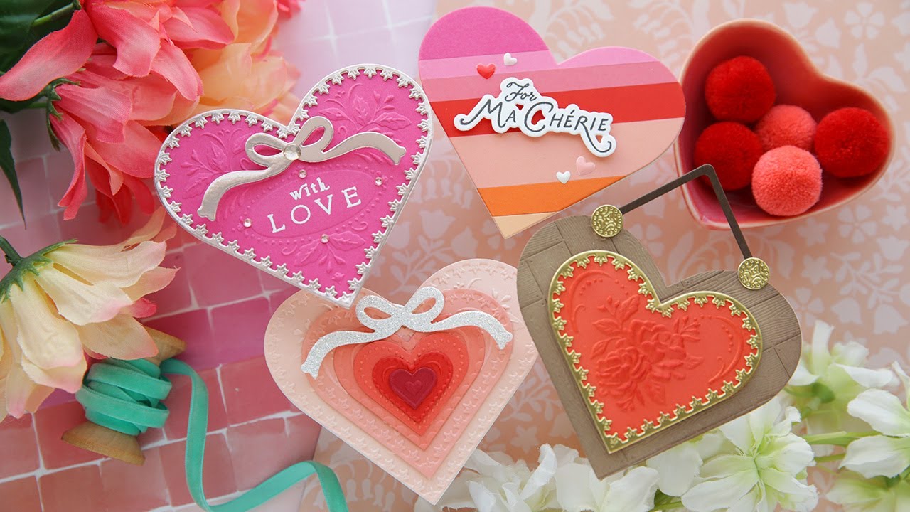 Mini Valentine Shape Cards with The Greetery