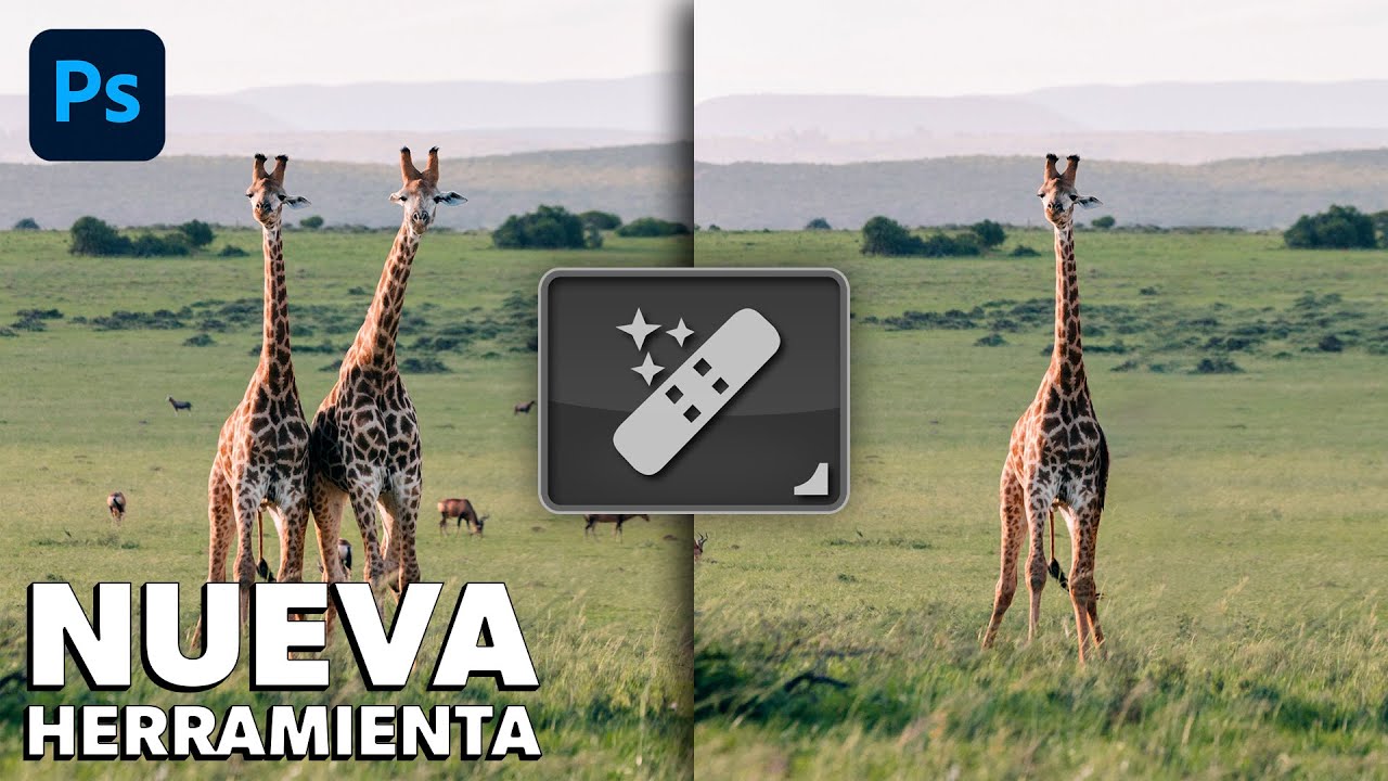 🚀 ELIMINA OBJETOS y PERSONAS en SEGUNDOS con esta HERRAMIENTA de Photoshop 😱