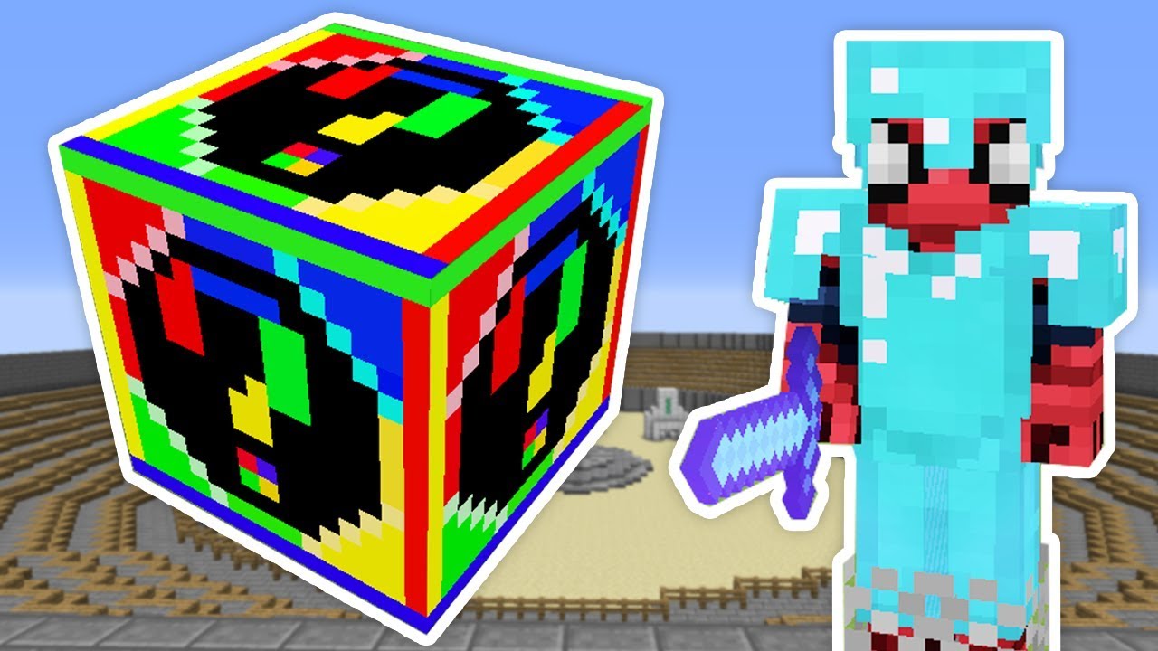 SPİRAL GÖKKUŞAĞI ŞANS BLOKLARI - Minecraft