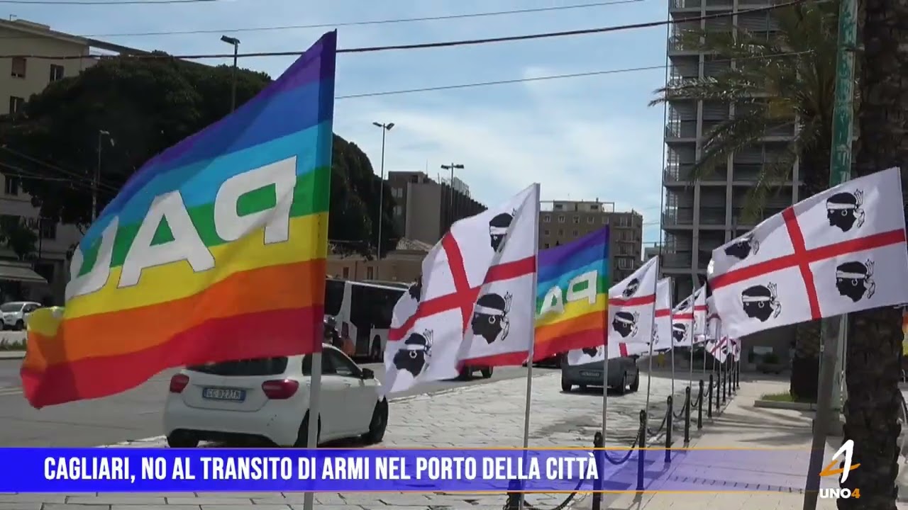 Cagliari, no al transito di armi nel porto della città