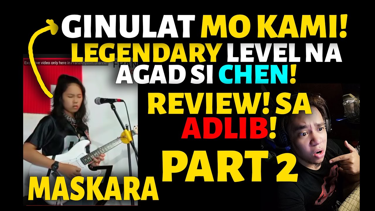 GINULAT MO KAMING LAHAT! LEGENDARY LEVEL AGAD SI CHEN! | MASKARA BY FRANZ RHYTHM PART 2