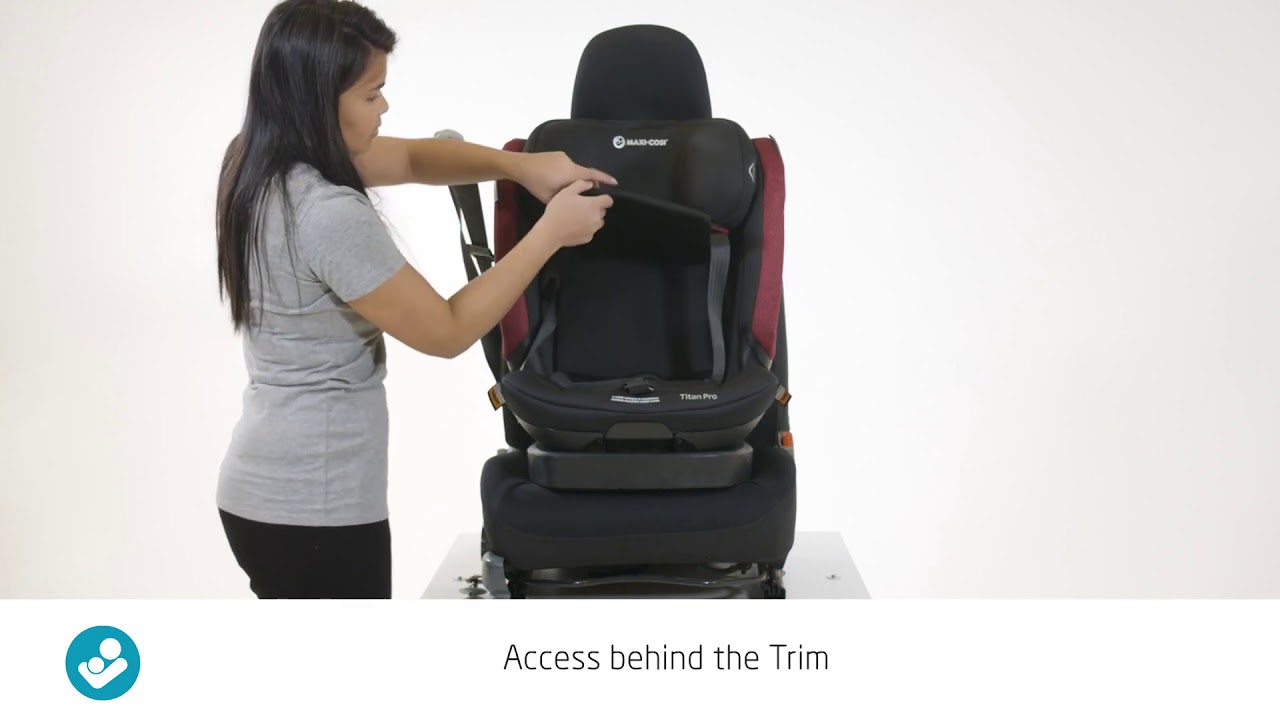 Maxi Cosi Titan Pro - Installing in Harnessed Mode - Tiny Tots Baby Store