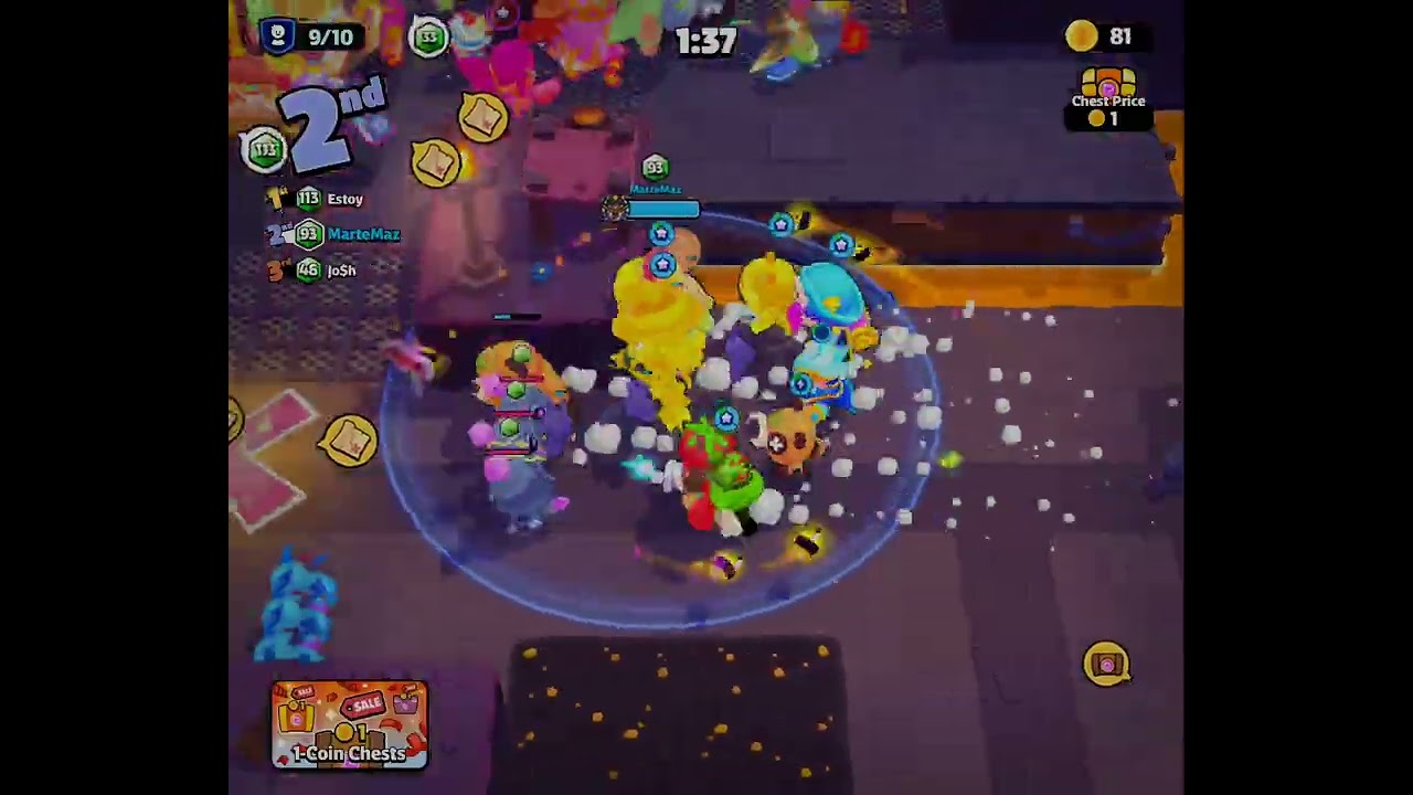 Squad Busters - Top Spot + 1 coin Chest = Mortis on the Hunt. 🫅