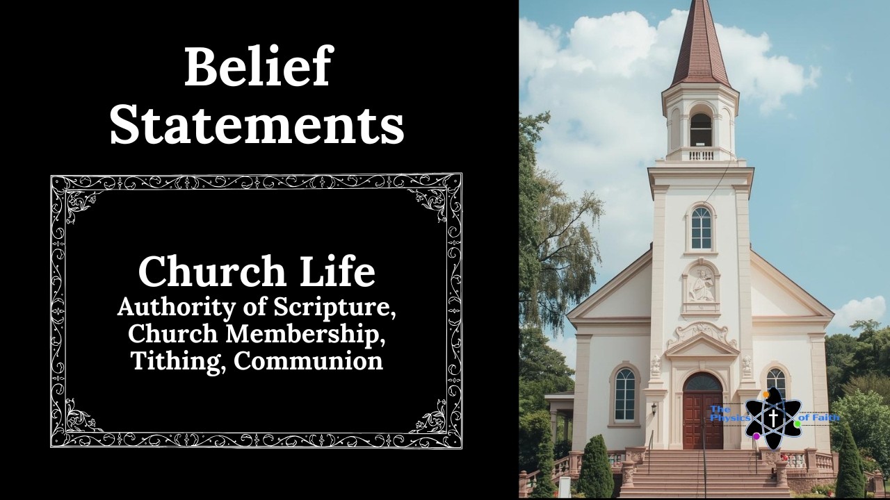 Belief Statements: Church Life