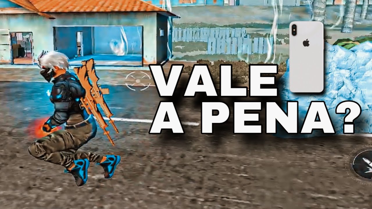 Iphone X vale a pena para jogar free fire em 2024, 2025??