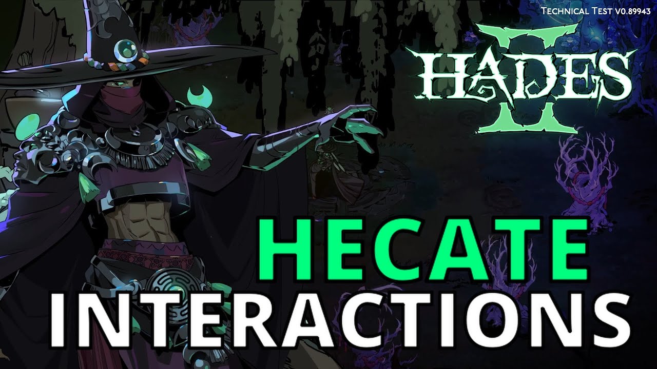 Hecate Interactions | Hades 2 Technical Testing