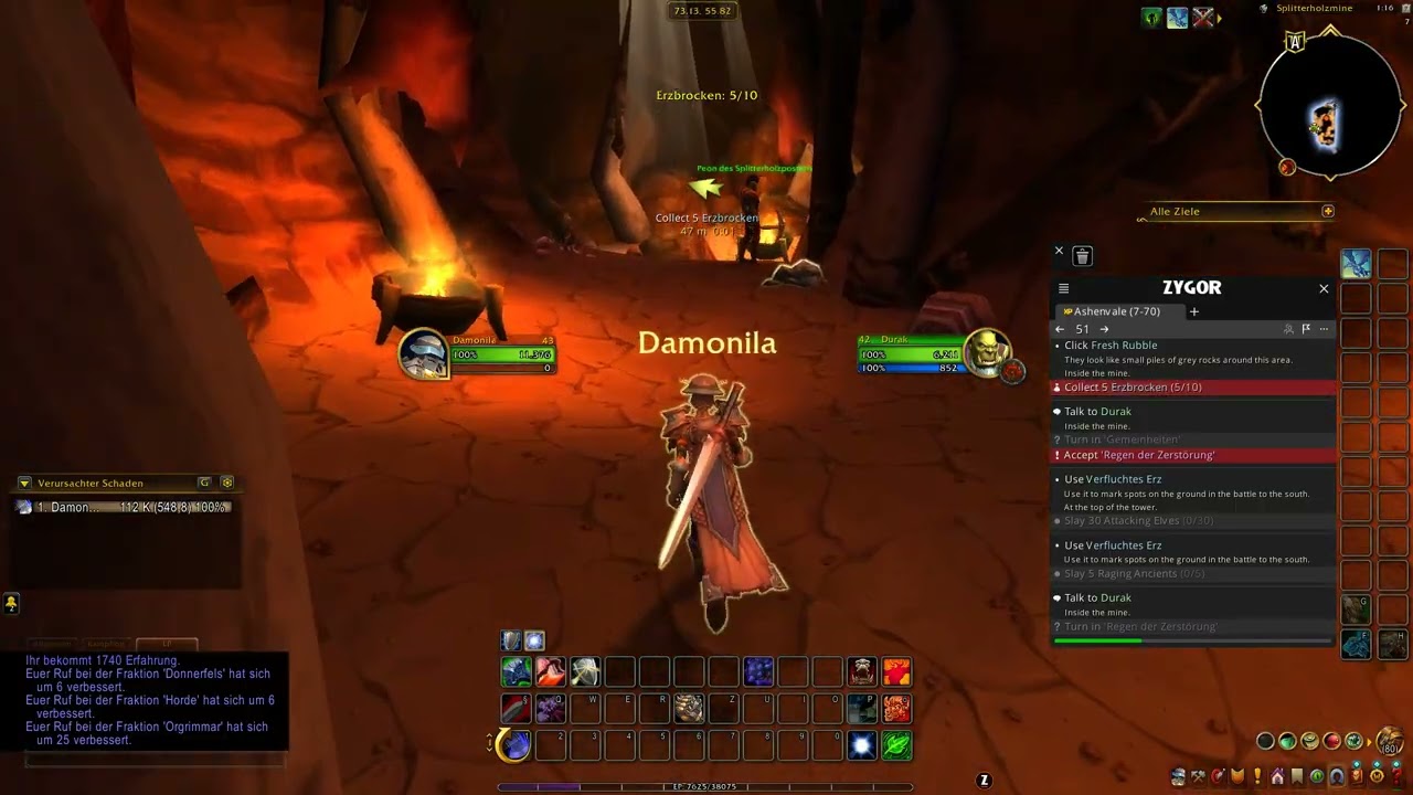 Let's Play WoW Krieger #012 Spliterholzposten Verteidigen