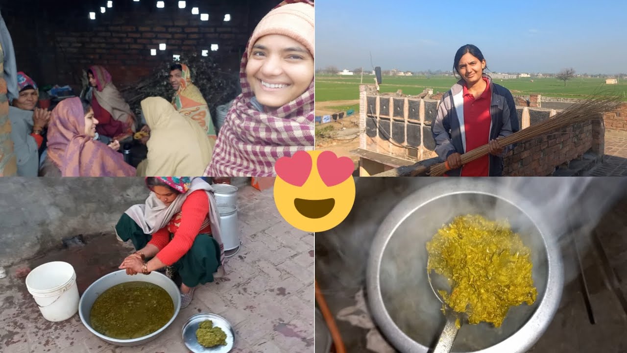 12-01-26 || आज मैंने बनाया सरसों का साग || BhaRti 