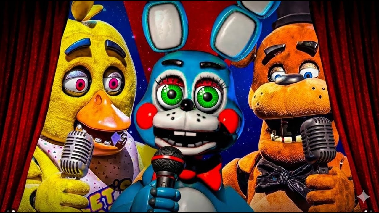 Five Nights at Freddy's 2 ПЕСНЯ НА РУССКОМ КТО ИЗ НИХ ПЛОХОЙ!
