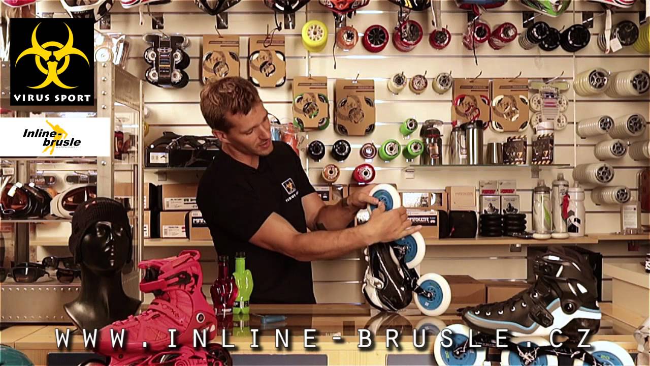 Tip na servis - usazení ložisek inline bruslí