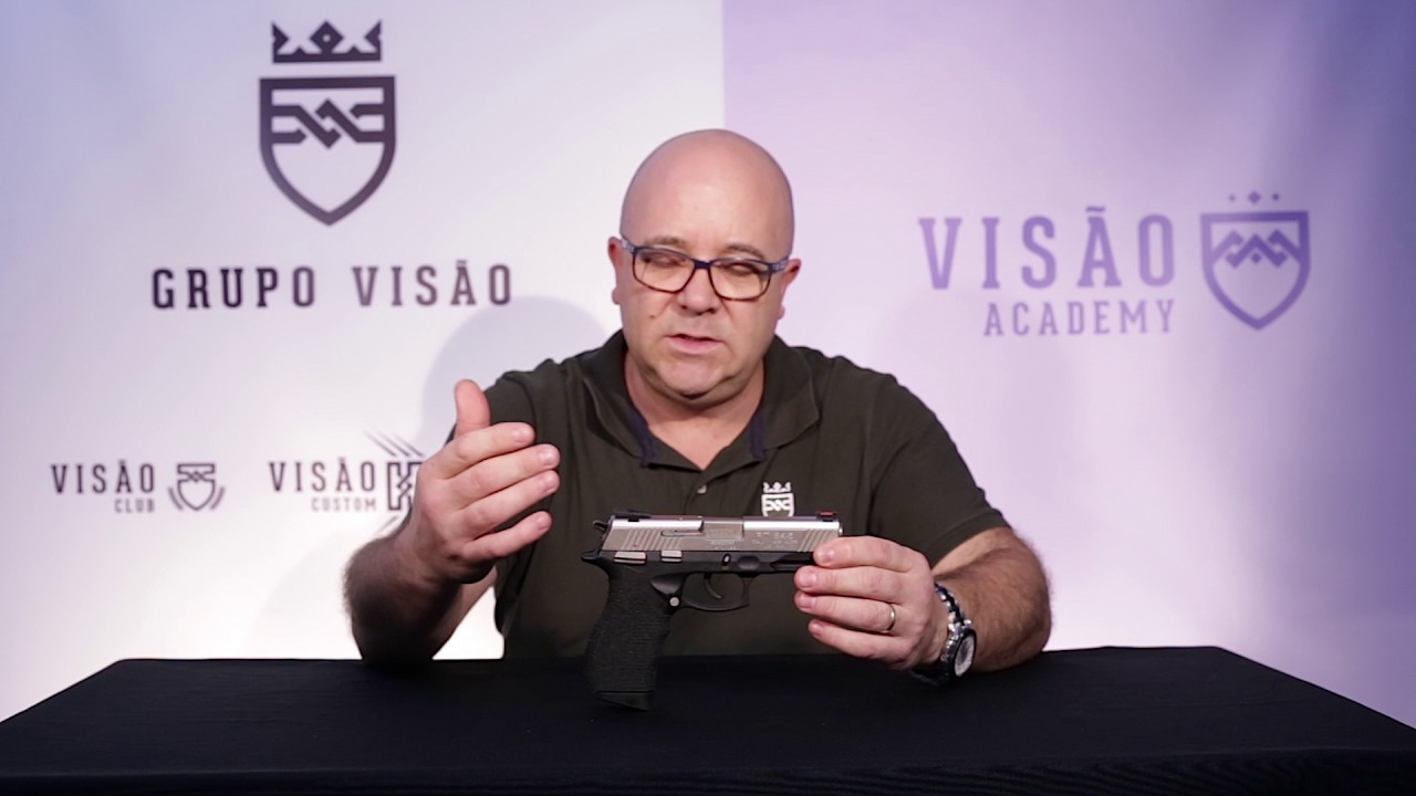 Visão Custom #41 - Customização de Pistola 845 Taurus com STIPPLING e banho de Níquel