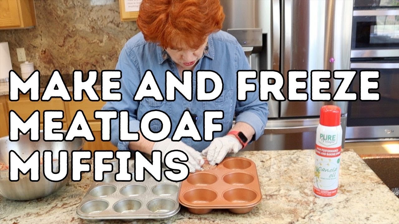 Make & Freeze Meatloaf Muffins