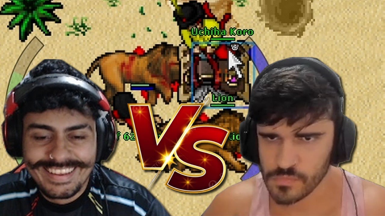 Desafiei um veterano que faz PVP no TIBIA há 20 anos BIGODEZERAH vs @Rodrigo Bugado
