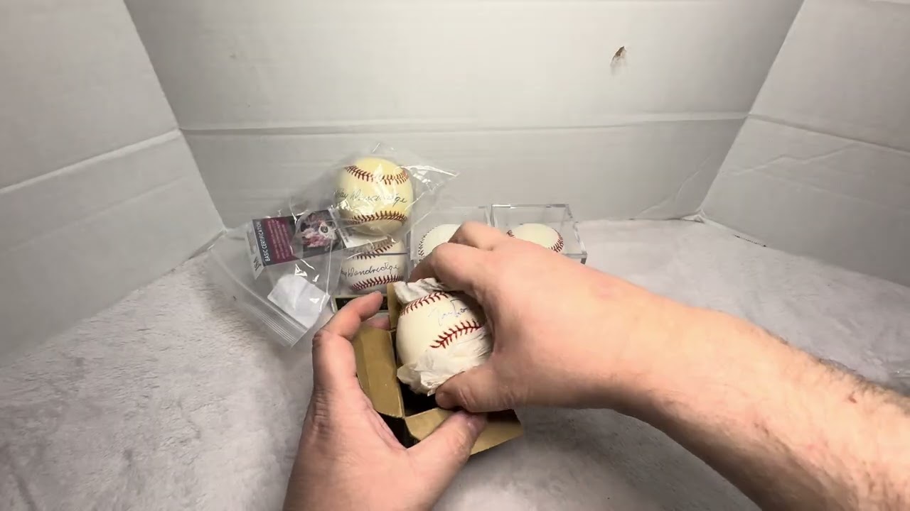 More Hall of Fame signed baseballs 