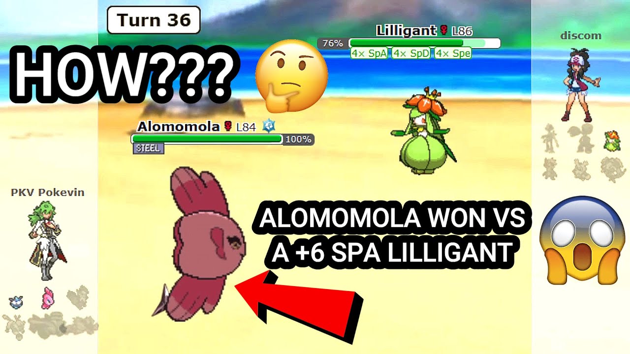 How did Alomomola Win this! (Pokemon Showdown Random Battles) (High Ladder)