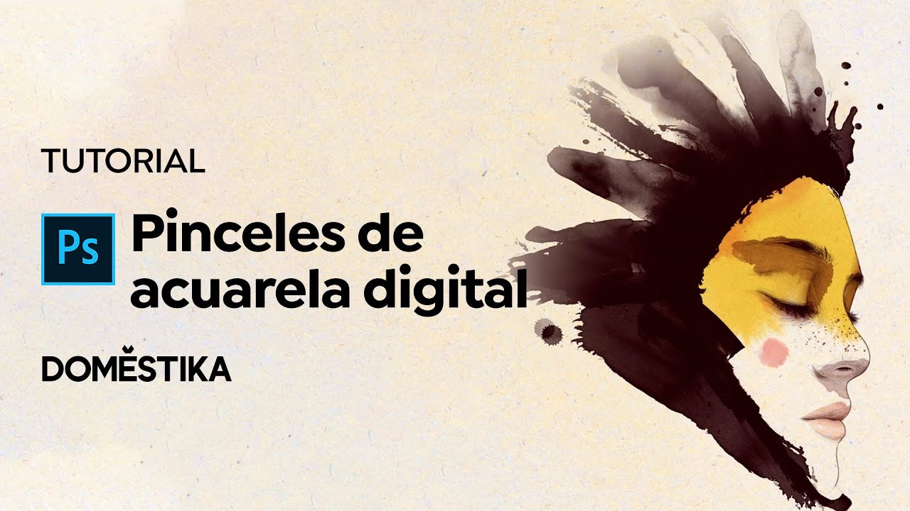 TUTORIAL Photoshop : Creación de un Pincel de Acuarela | Ricardilus | Domestika