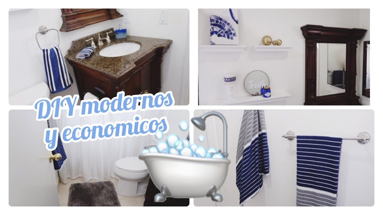 DECORA CONMIGO UN BAÑO PEQUEÑO // IDEAS  PARA VERANO 2019 FACIL Y SIN GASTAR TANTO