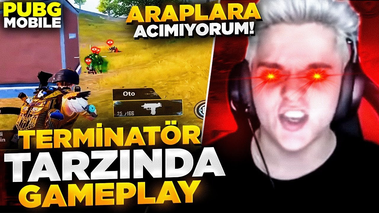 TERMİNAT&Ouml;R TARZINDA GAMEPLAY +29 LEŞ! EKRANI KIRDIM! | YEİSSO PUBG MOBİLE