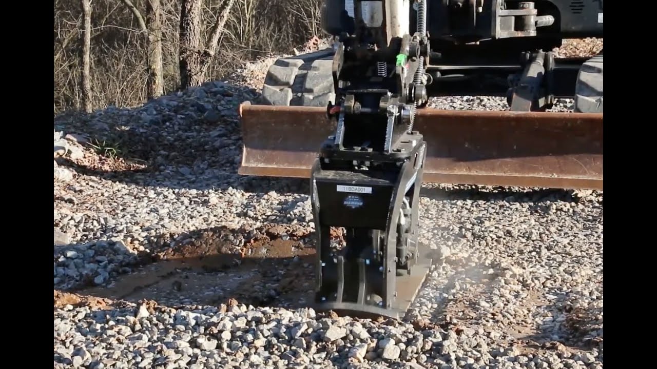 Excavator Plate Compactor by Blue Diamond