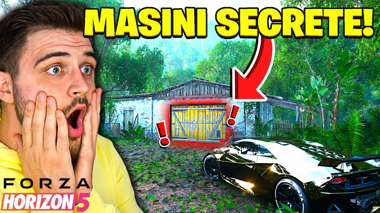 Am GASIT TOATE MASINILE *SECRETE* din FORZA HORIZON 5 + CURSA *THE GOLIATH*!