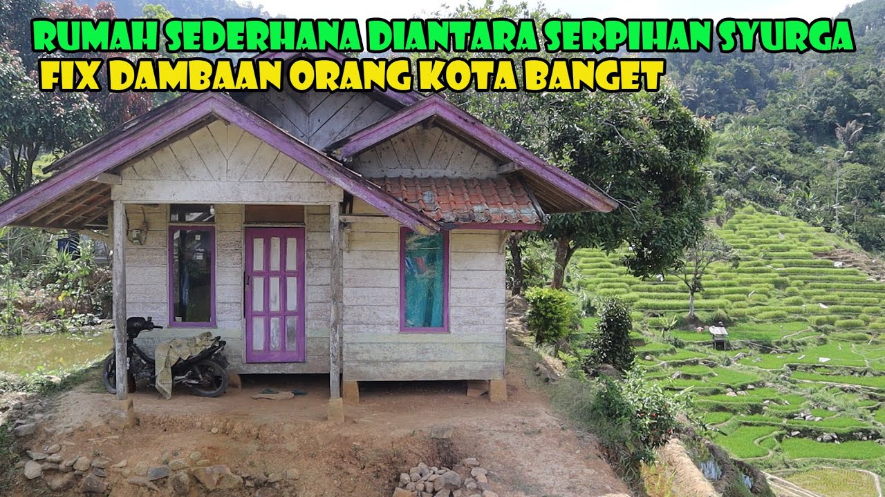 Begitu Buka Pintu Serpihan Syurga Ada Di Depan Mata..Inilah Suasana Dambaan Orang Kota.