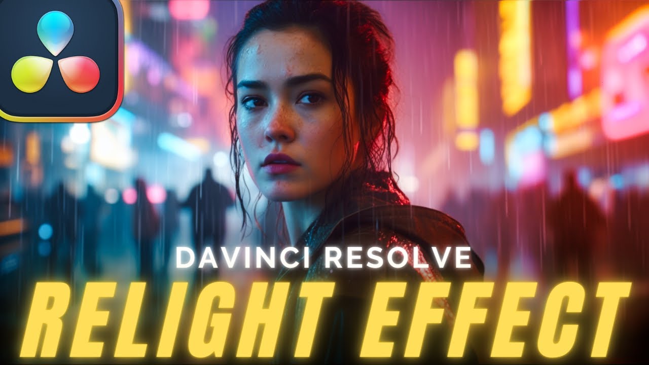 RELIGHT FX in Davinci Resolve Studio is INCREDIBLE!