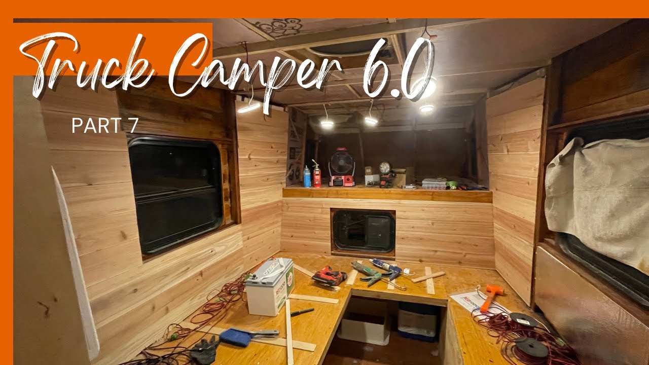 Truck Camper 6.0 Build [Part 7] New Interior Design Features!
