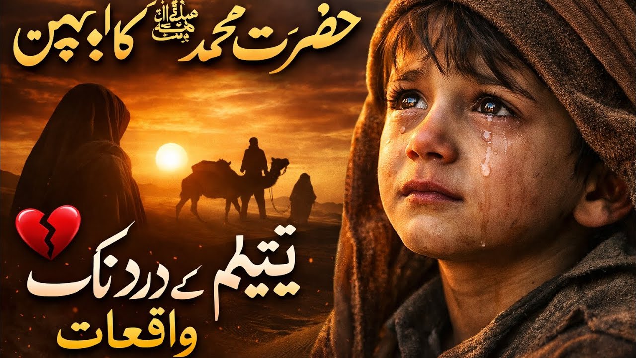 Nabi ﷺ Ka Bachpan Kaisa Tha? Yateemi Se Rehmat Tak Ki Kahani || Hazrat Muhammad ﷺ Ka Bachpan 