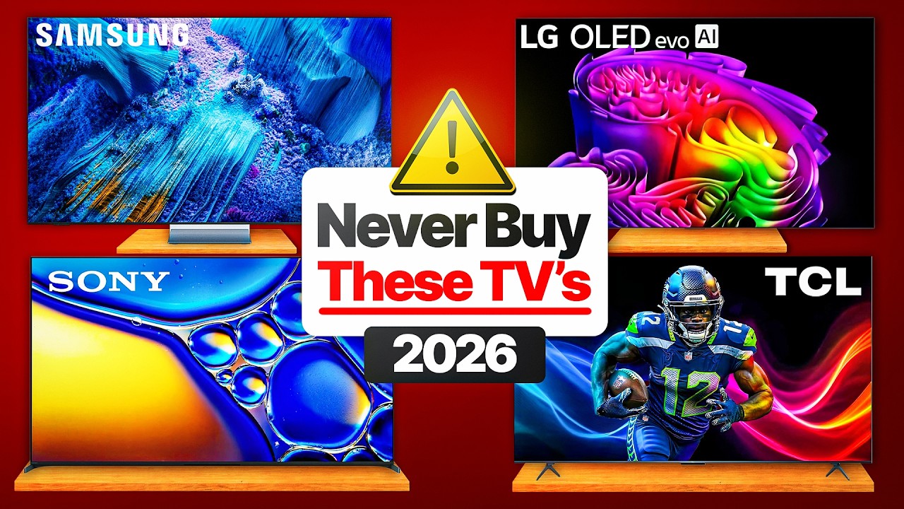 UNIKAJ TYCH TELEWIZOR&Oacute;W w 2026! Każdy kupujący musi najpierw zapoznać się z tym OSTRZEŻENIEM