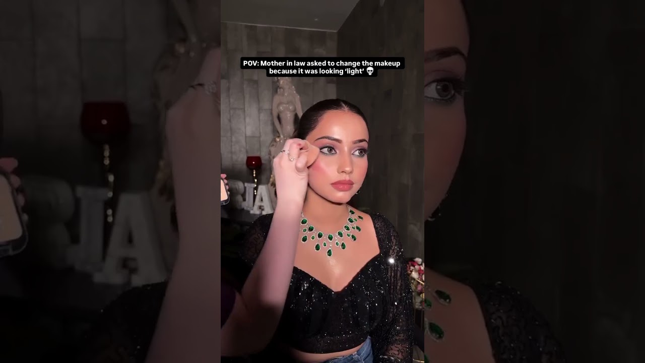 💍Свекровь сказала, что макияж выглядит слишком светлым☠️