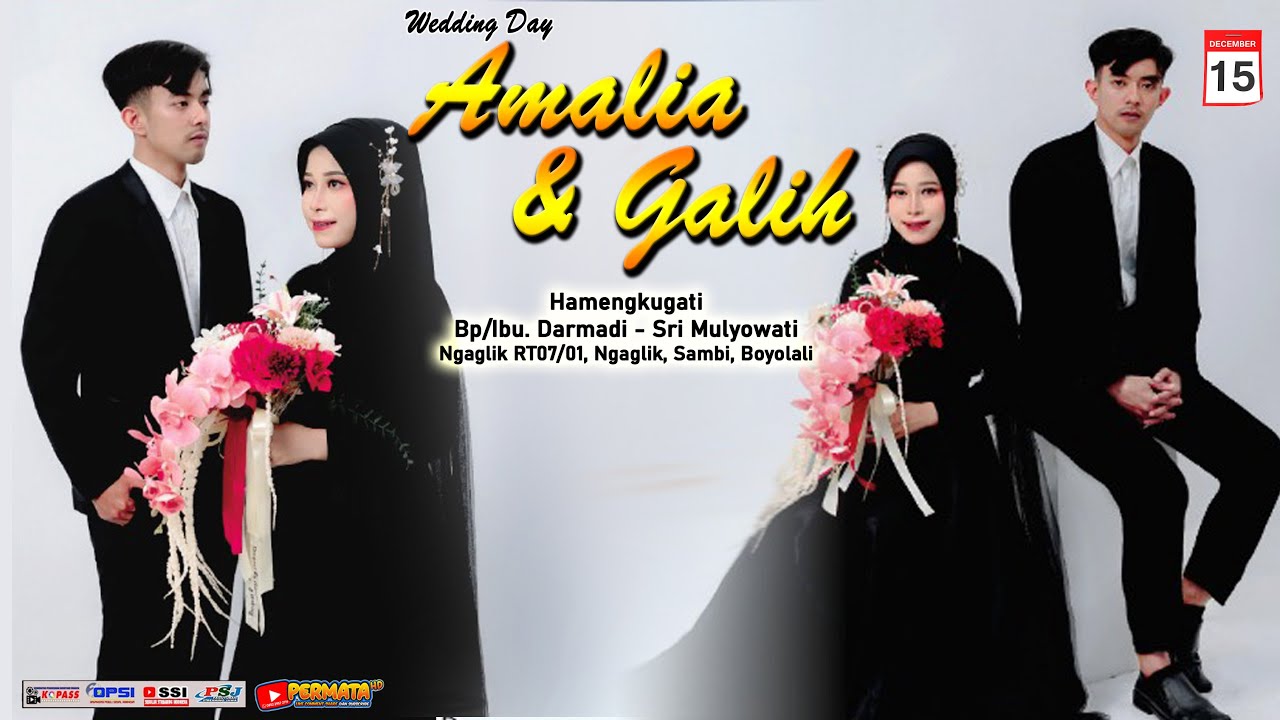 🔴#liveB3 - LC Music | Wedding Day AMALIA & GALIH - Ngaglik 15/12/25 | #bayu_photography | PERMATA HD