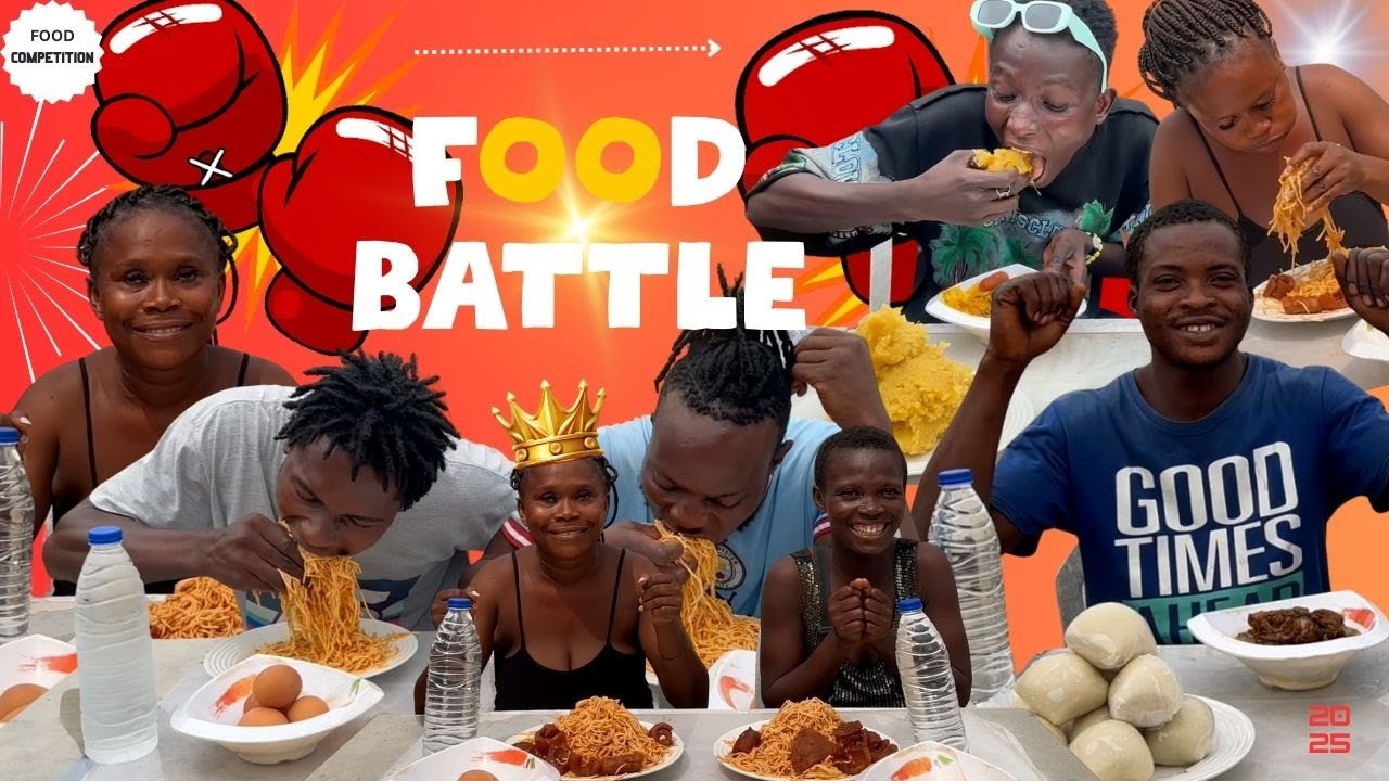 FOOD BATTLE /COMPILATION/ FIRST TO FINISH EATING WIN 50,000