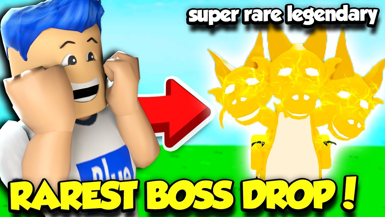 So I DEFEATED THE BOSS And Got THE RAREST BOSS DROP PET In Clicking Champions!! (Roblox)