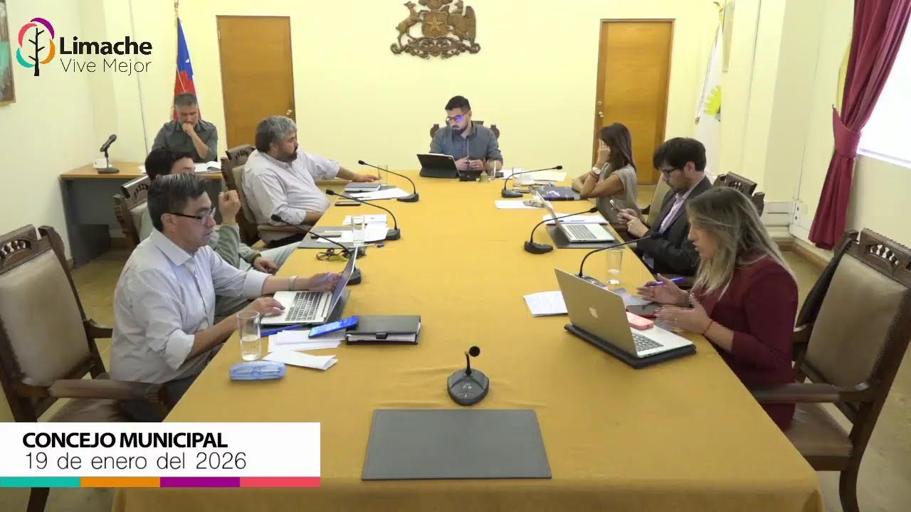 Sesión de Concejo Municipal 19 de enero de 2026