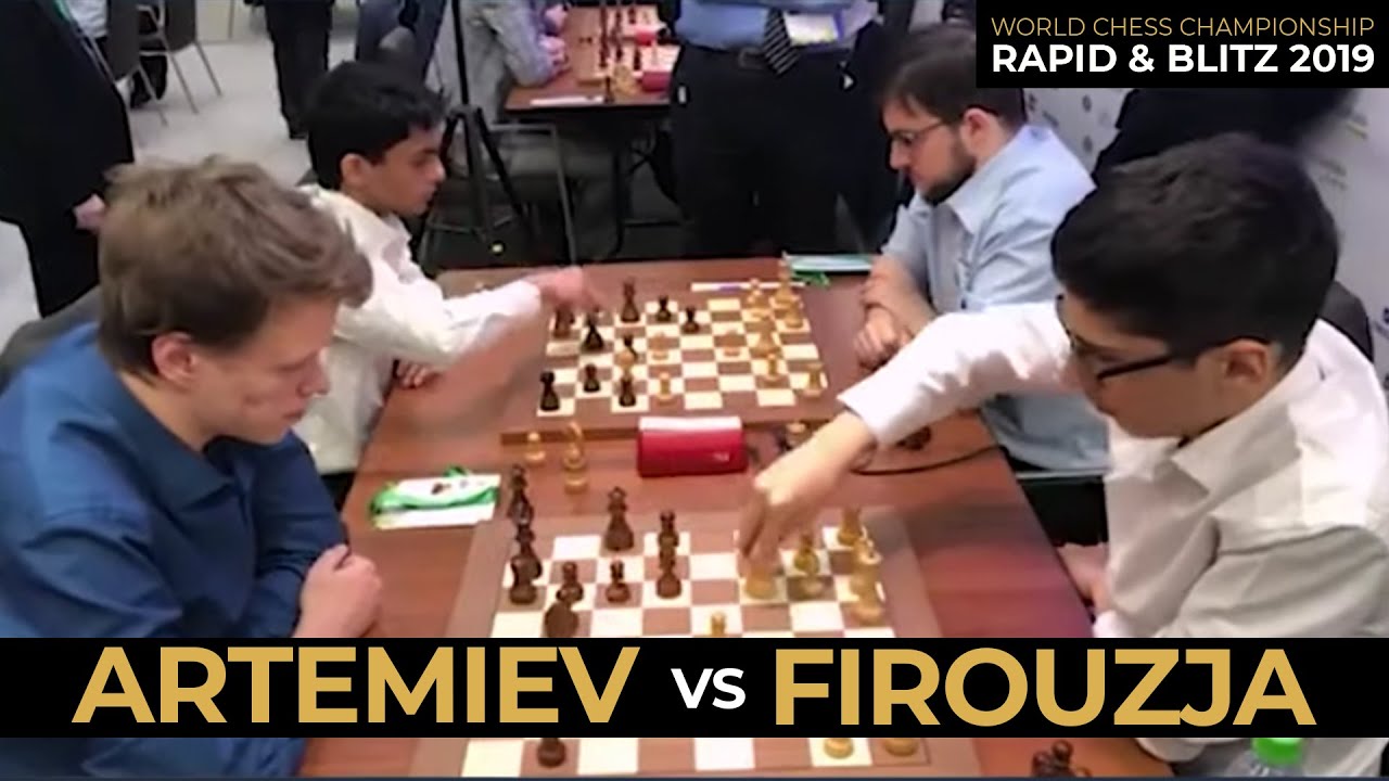 Alireza Firouzja Stunned Artemiev | World Rapid & Blitz 2019