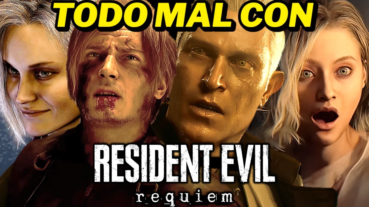 RESIDENT EVIL REQUIEM ES UNA PORQUERÍA | CRÍTICA A LA HISTORIA DE ESTA PAYASADA