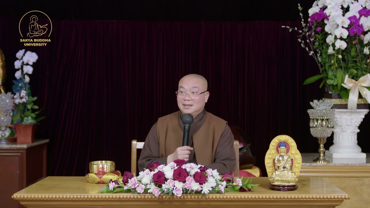 Phật Pháp Căn Bản || Bài 39 - Tĩnh Lự (P.5) - Thầy Thích Huyền Châu || SBU TV57.15