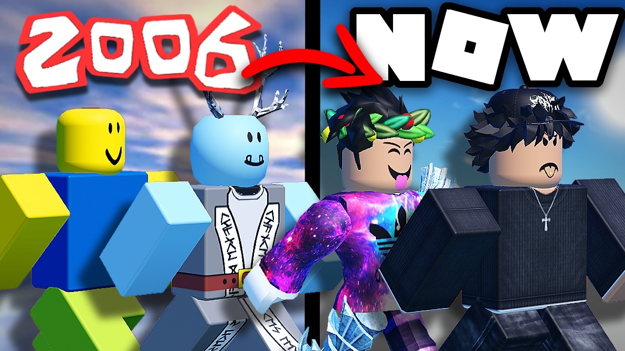 ROBLOX Avatar Trend Evolution (2006–NOW)