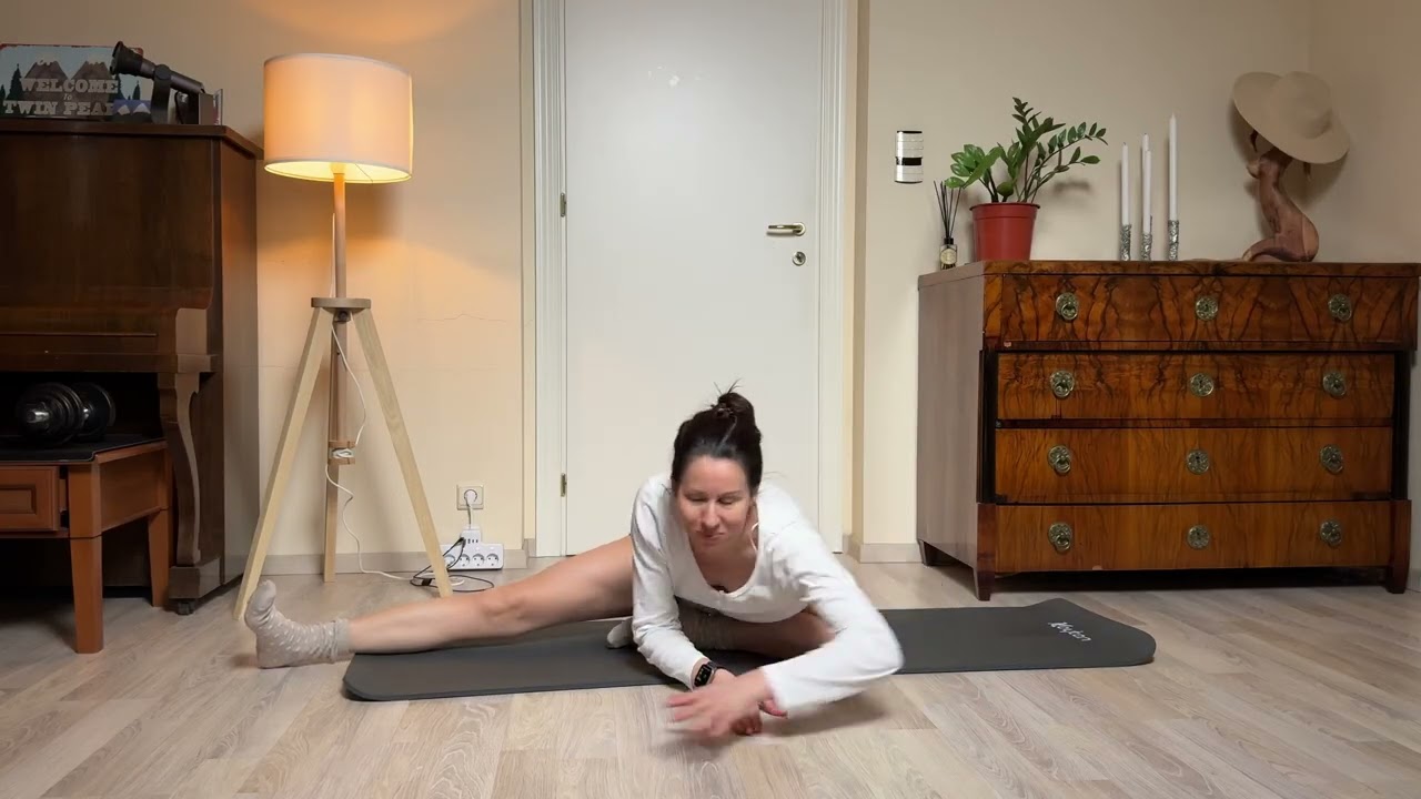 Gentle Morning Stretch in Pajamas | Cozy Mobility Routine for Women 30+