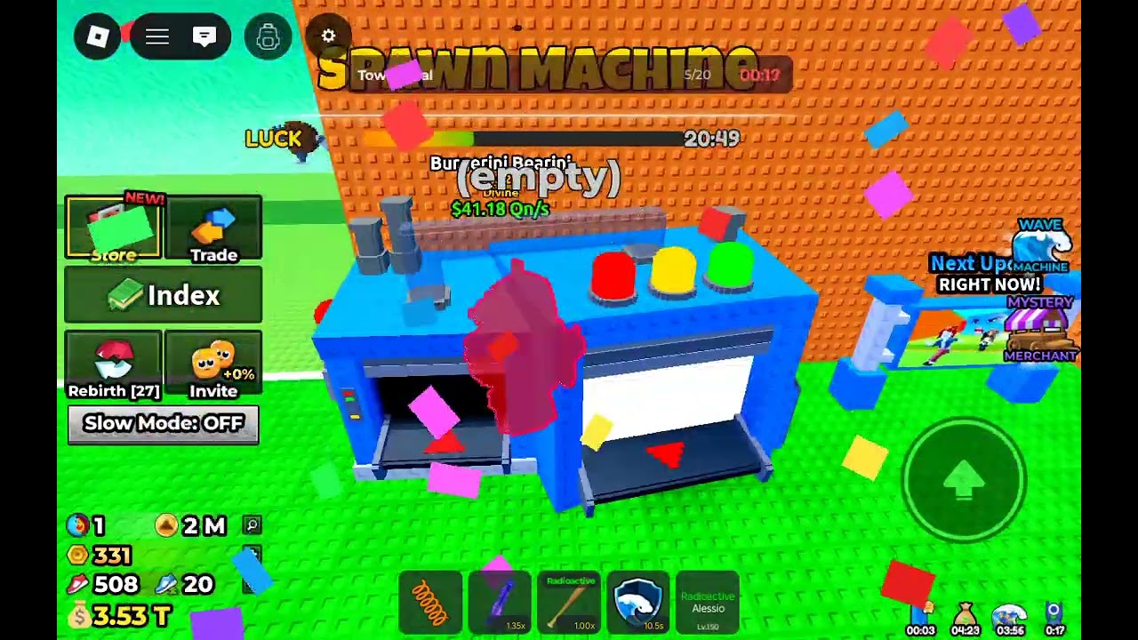 Playing secret admin abuse in escape Tsunami for brainrots