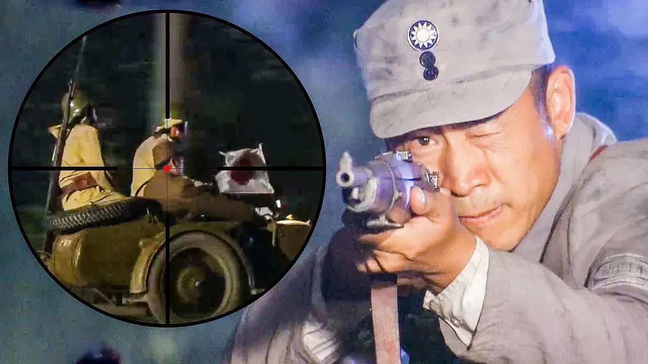 愚蠢的日軍以爲小路安全，卻不知狙擊手就在這裏埋伏！【抗日】