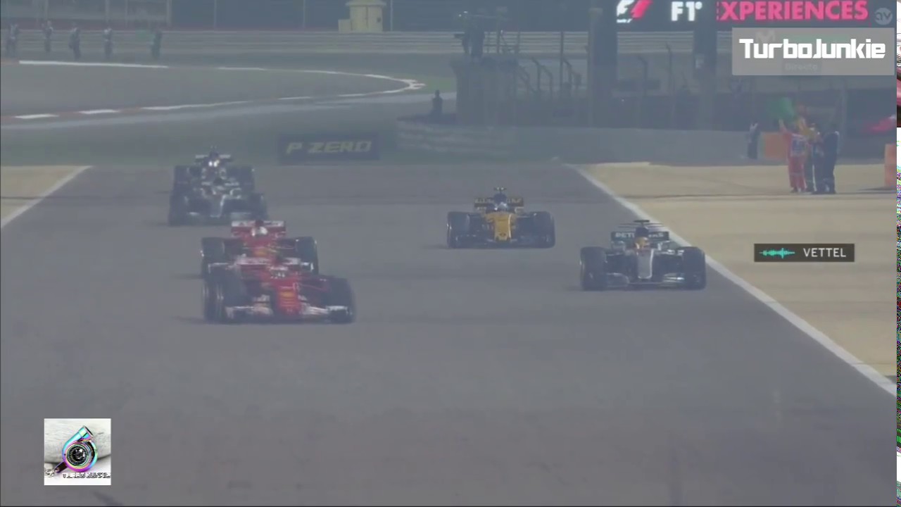 F1 2017 Bahrain GP Sebastian Vettel Winning Team Radio