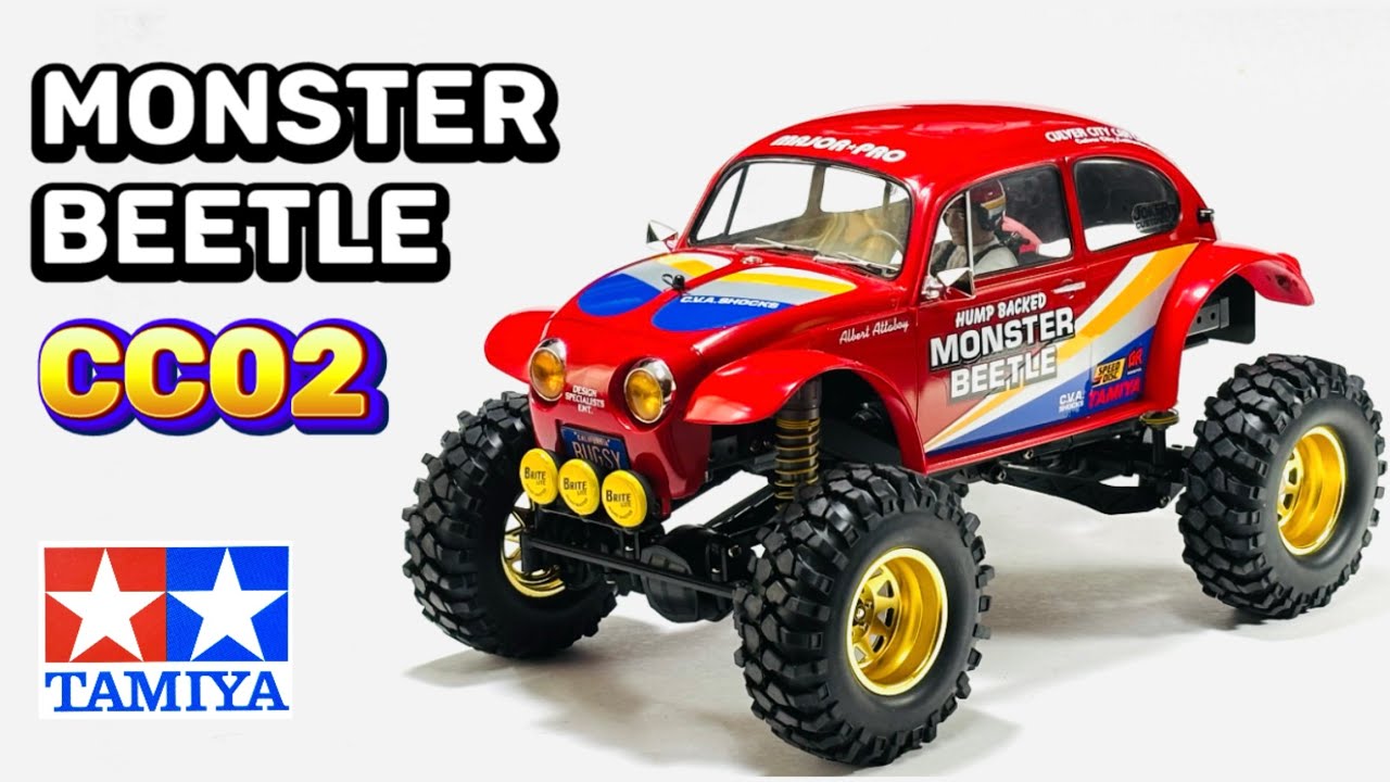 How to Monster Beetle a Tamiya CC02 1/10 RC Volkswagen