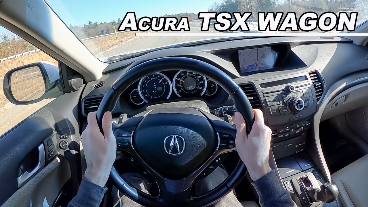 Acura TSX Sport Wagon -The Unicorn Honda You NEED To Drive! (POV Binaural Audio)