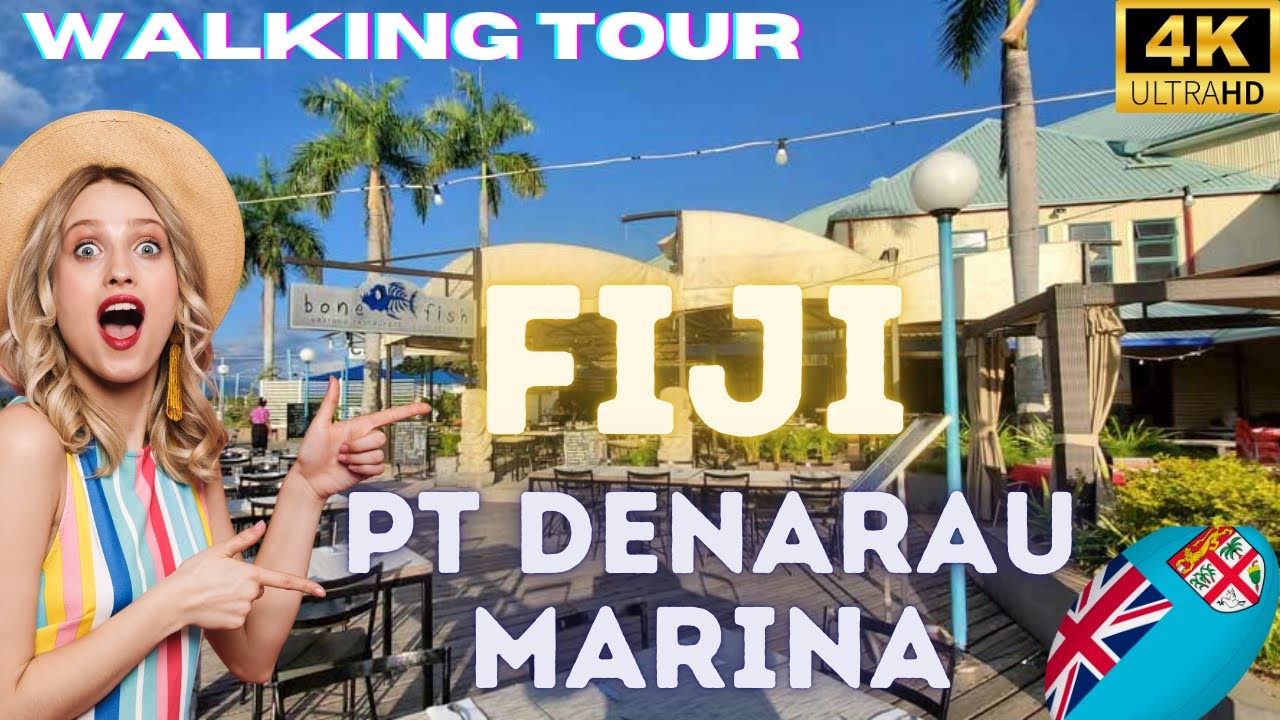 🇫🇯 Must Visit! Denarau Marina & Shopping Centre Walking Tour - Fiji